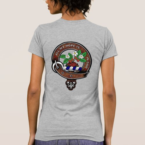 Fraser Clan Badge Womens T_Shirt