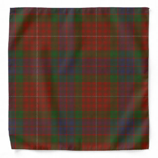 Fraser Clan Tartan Bandana