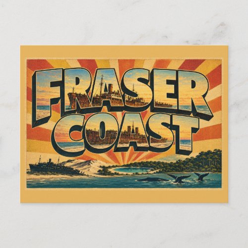 Fraser Coast Queensland Australia Coastal Region Postcard