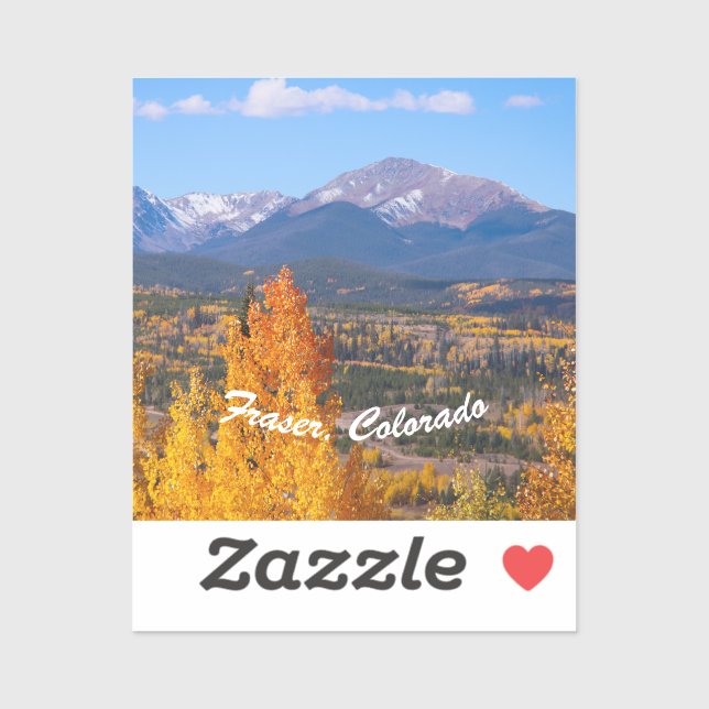 Fraser Colorado Sticker (Sheet)