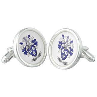 Fraser Family Crest Coat of Arms Cufflinks