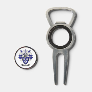 Fraser Family Crest Coat of Arms Divot Tool