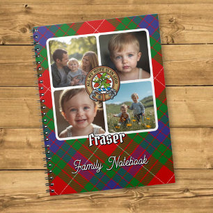 Fraser Family Photo Collage Notebook