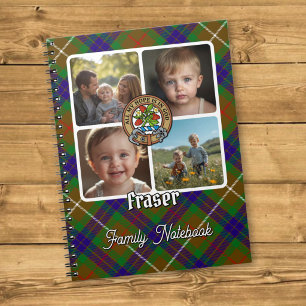 Fraser Family Photo Collage Notebook