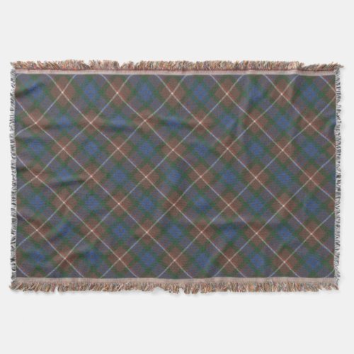 Fraser Hunting A Original Scottish Tartan Throw Blanket
