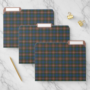 Fraser Hunting Ancient Original Scottish Tartan File Folder