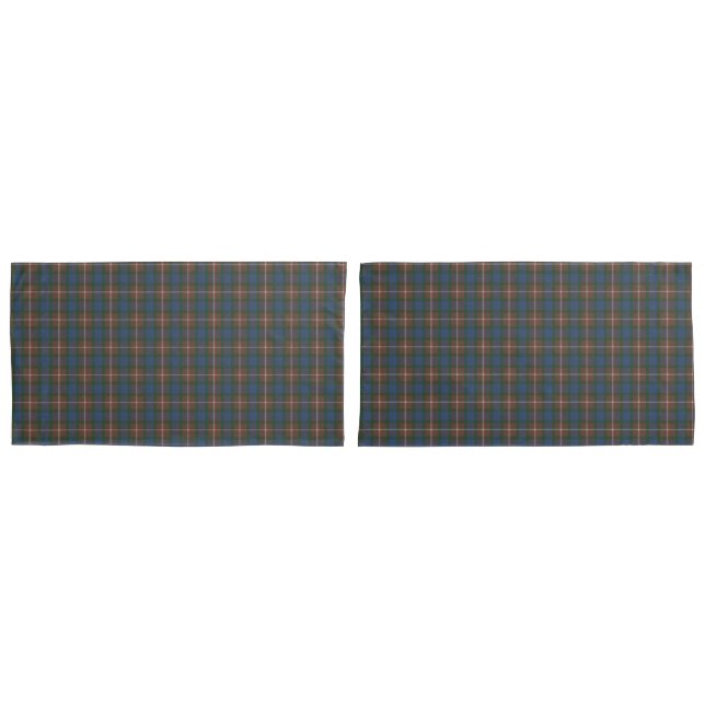 Fraser Hunting Ancient Original Scottish Tartan  Pillow Case (Front-Set)