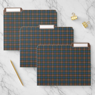 Fraser Hunting Ancient Scottish Tartan File Folder