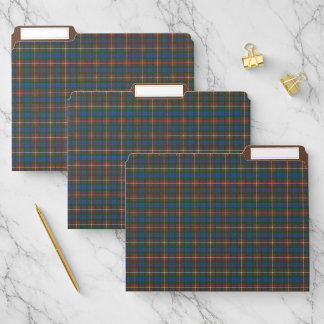 Fraser Hunting Ancient Scottish Tartan File Folder