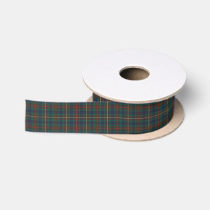Fraser Hunting Tartan Plaid Pattern Satin Ribbon