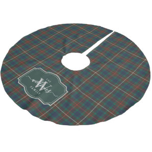 Fraser Hunting Tartan Scottish Clan Plaid Brushed Polyester Tree Skirt