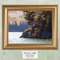 Fraser Lake - Autumn Afternnoon Photo Print