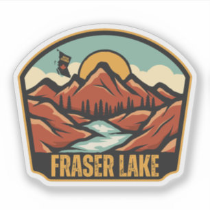 Fraser Lake, British Columbia Sticker