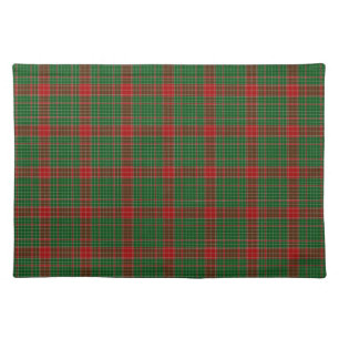Fraser of Castle Leathers Tartan Cloth Placemat