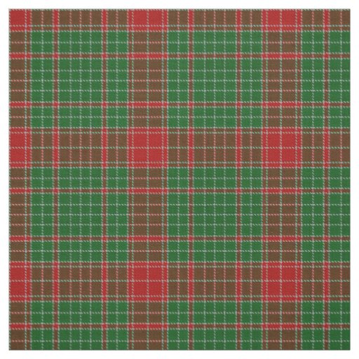 Fraser of Castle Leathers Tartan Fabric