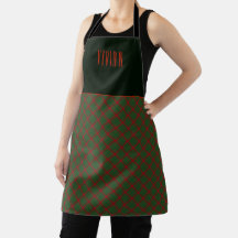 Fraser of Castle Leathers Tartan Plaid Pattern