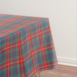 Fraser of Lovat Ancient Clan Tartan Tablecloth