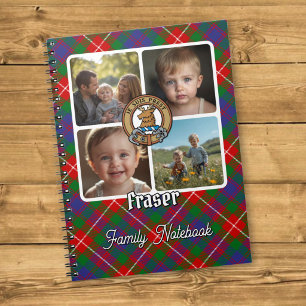 Fraser of Lovat Family Photo Collage Notebook