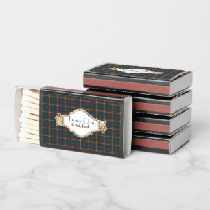 Fraser Original Scottish Clan Tartan Matchboxes
