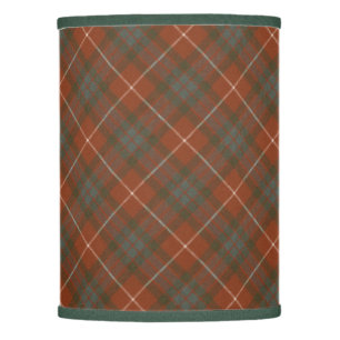 Fraser Red Weathered Original Scottish Tartan Lamp Shade