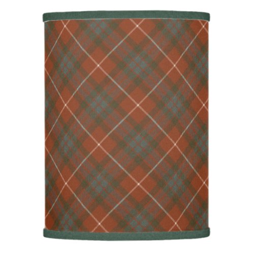 Fraser Red Weathered Original Scottish Tartan Lamp Shade