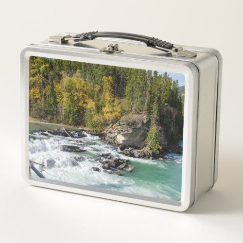 Fraser River Canadian Landscape Photography Metal Lunch Box