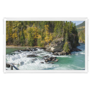 Fraser River, Canadian River Scenery Acrylic Tray