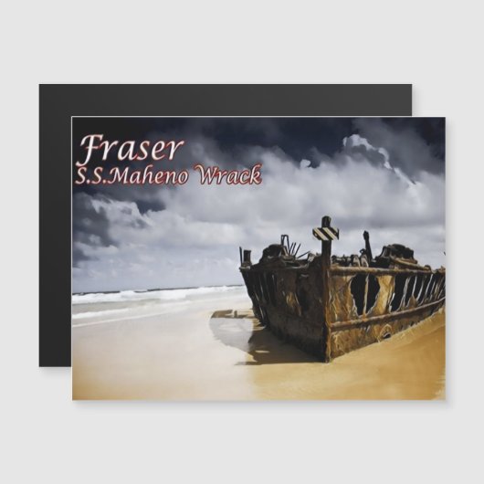 Fraser - S.S.Maheno Wrack - Australia - (Front/Back)
