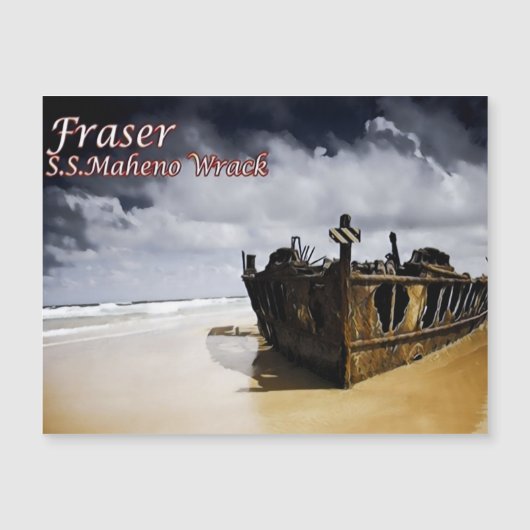 Fraser - S.S.Maheno Wrack - Australia - (Front)