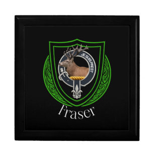 Fraser Scottish Clan Crest Gift Box