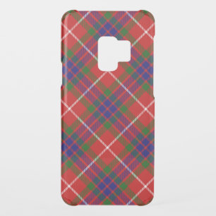 Fraser tartan red green blue purple plaid uncommon samsung galaxy s9 case