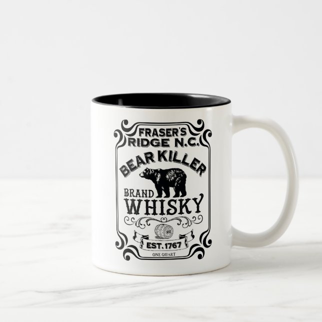 Fraser's Ridge Whisky Two-Tone Coffee Mug (Right)
