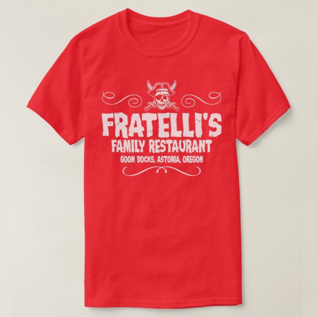 Fratellis Family Restaurant T-Shirt (Design Front)
