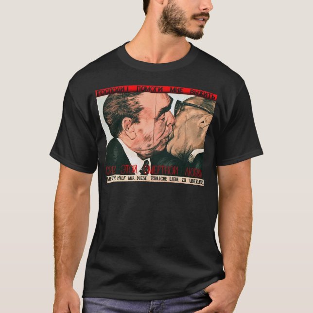 Fraternal Kiss T-Shirt (Front)