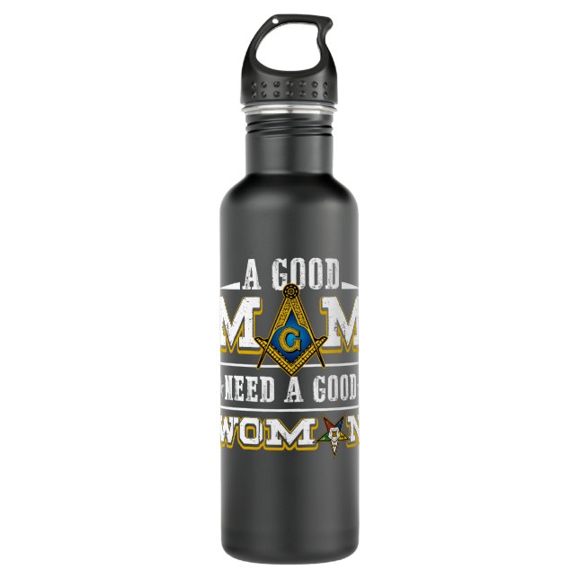 Fraternal & Masonic Shirts - Freemasonry Apparel C Stainless Steel Water Bottle (Front)