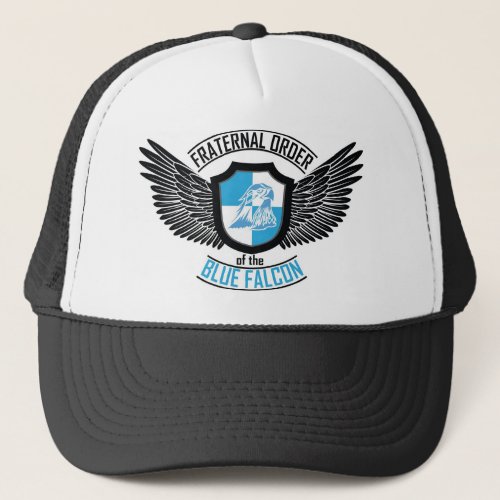 Fraternal Order of The Blue Falcon Blue Falcon Trucker Hat