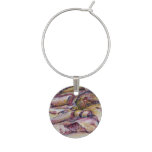 Fraternizing with Fresh Fish Wine Charm