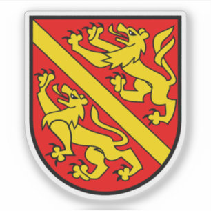 Fraubrunnen district coat of arms, Switzerland Sticker