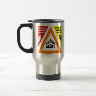 Fraud Alert Travel Mug