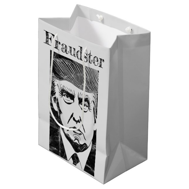 Fraudster Gift Bag (Front Angled)