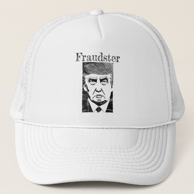 Fraudster Trucker Hat (Front)