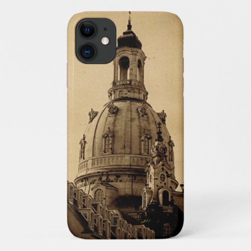 Frauenkirche Dresden _ Vintage iPhone 11 Case