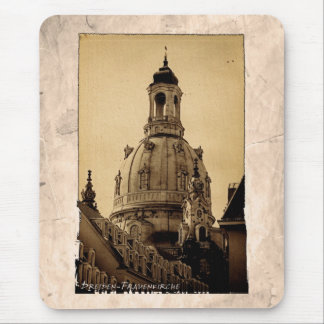 Frauenkirche Dresden - Vintage Mouse Pad