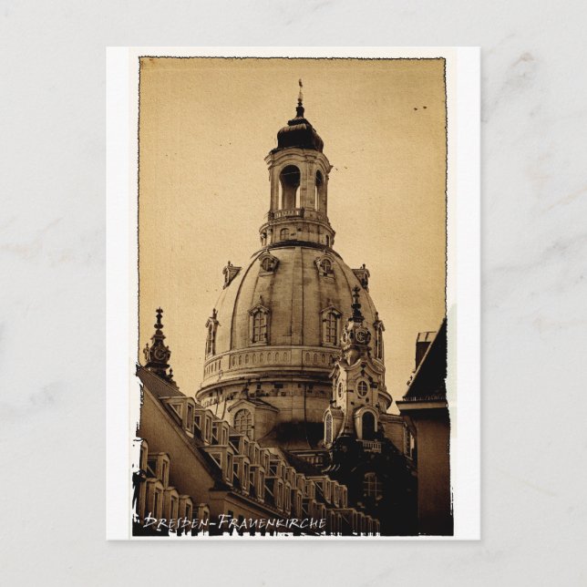 Frauenkirche Dresden - Vintage Postcard (Front)