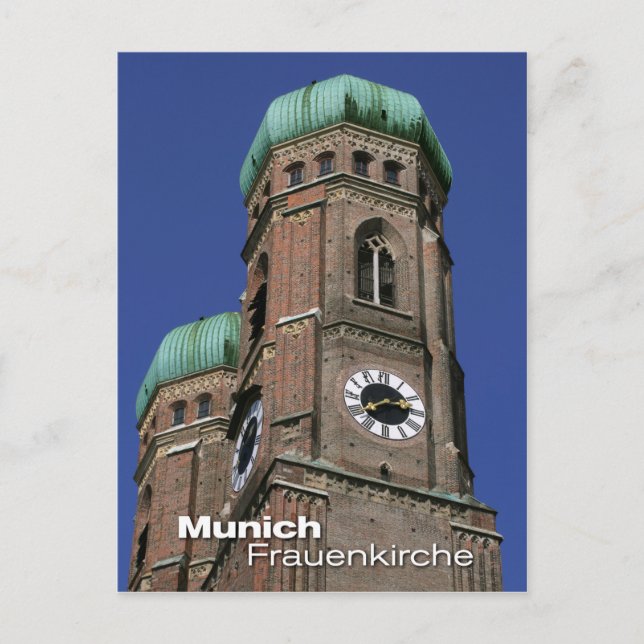 Frauenkirche in Munich, Bavaria Postcard (Front)