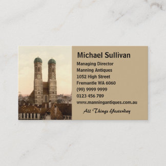 Frauenkirche, Munich, Bavaria, Germany Business Card