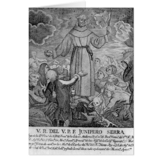 Fray Junipero Serra Cards (Front)