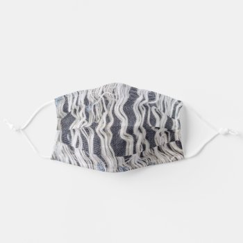Frayed Blue Jean Hole Adult Cloth Face Mask by dryfhout at Zazzle