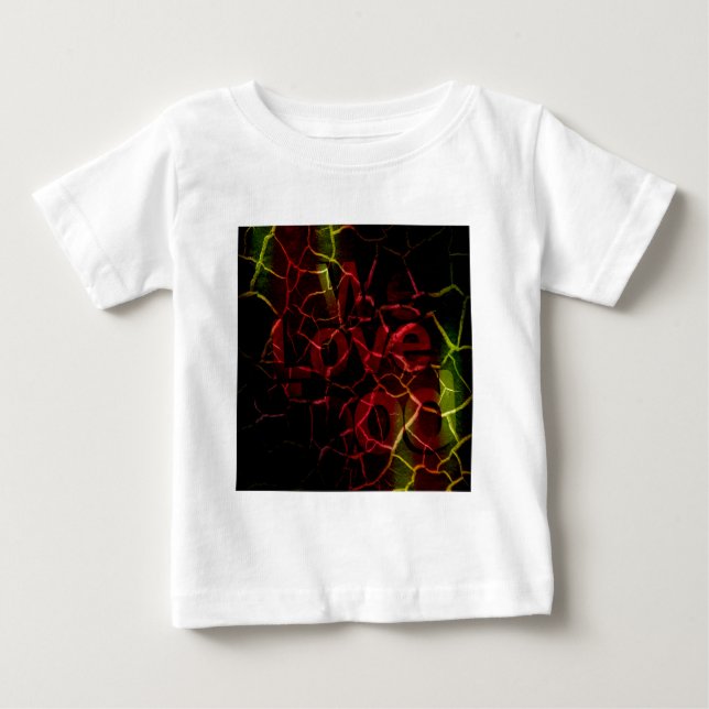 Frayed Edges, Strong Heart: Unbreakable Love  Baby T-Shirt (Front)