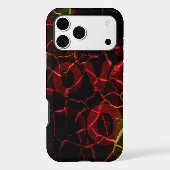 Frayed Edges, Strong Heart: Unbreakable Love  Case-Mate iPhone Case (Back)